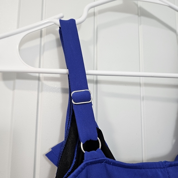 INC Blue One Piece Swimsuit Plus Size 20 - Picture 4 of 6